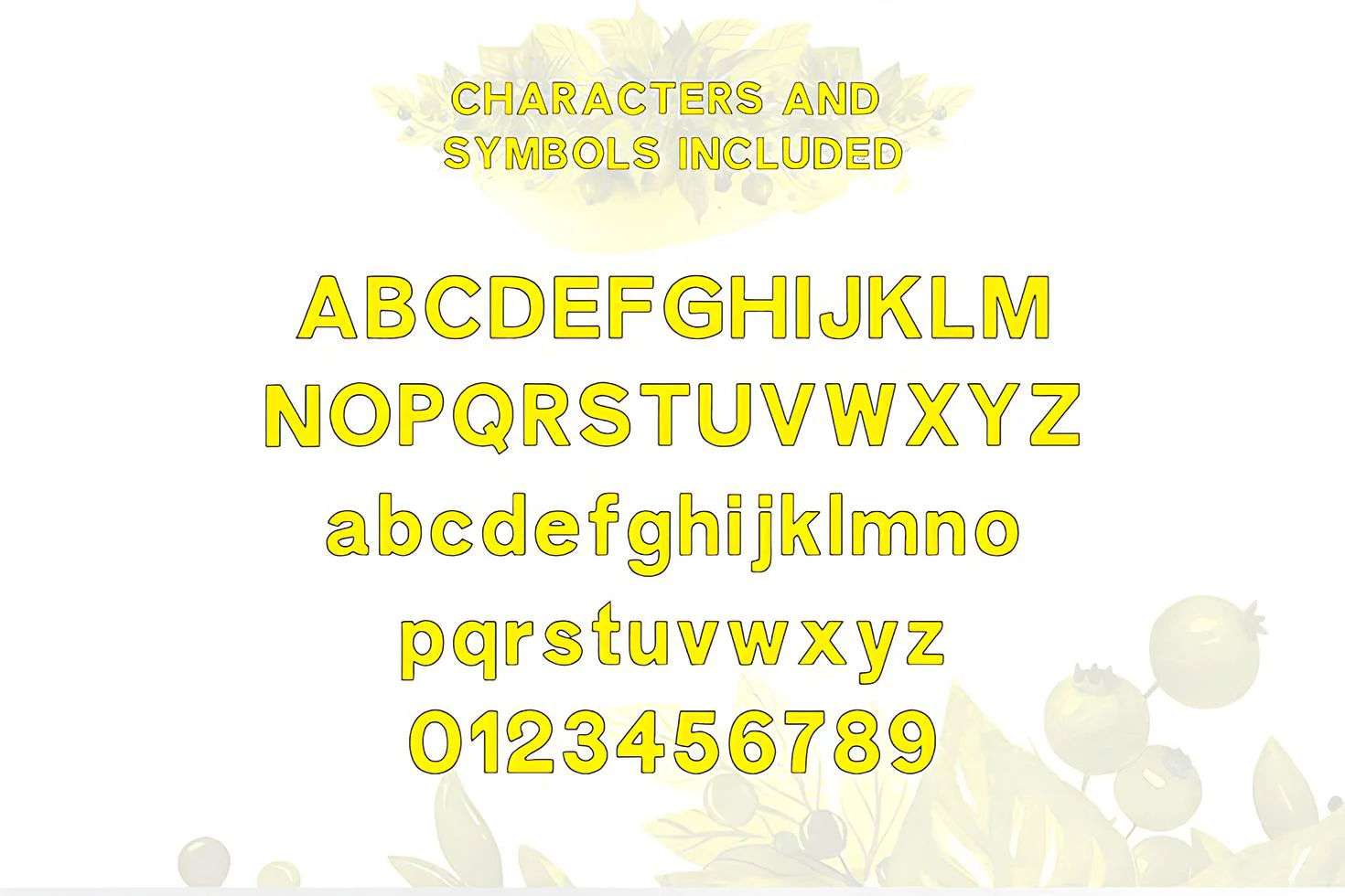 Creative Casual Sans Serif Color Font Preview 1