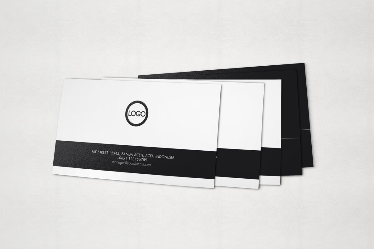 Free Business Card Mockup