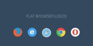 Free Flat Browser Logotypes