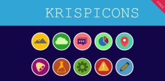 Free Krispicons Modern Flat Icons