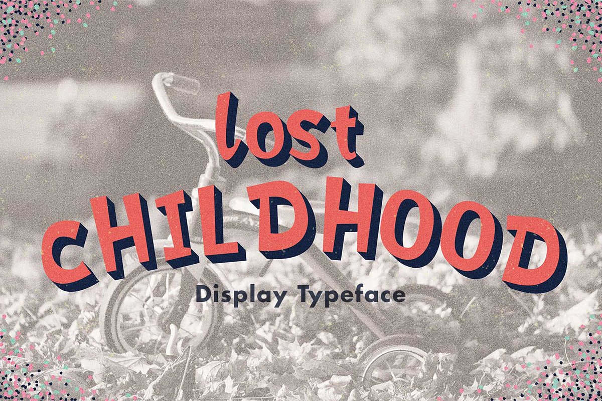 Free Lost Childhood Display Font
