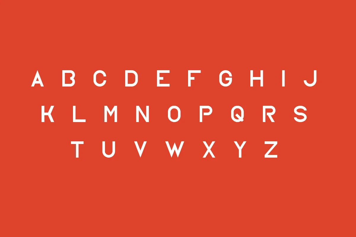 Nektarin Sans Serif Typeface Preview 1