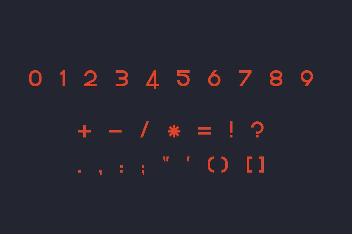 Nektarin Sans Serif Typeface Preview 3