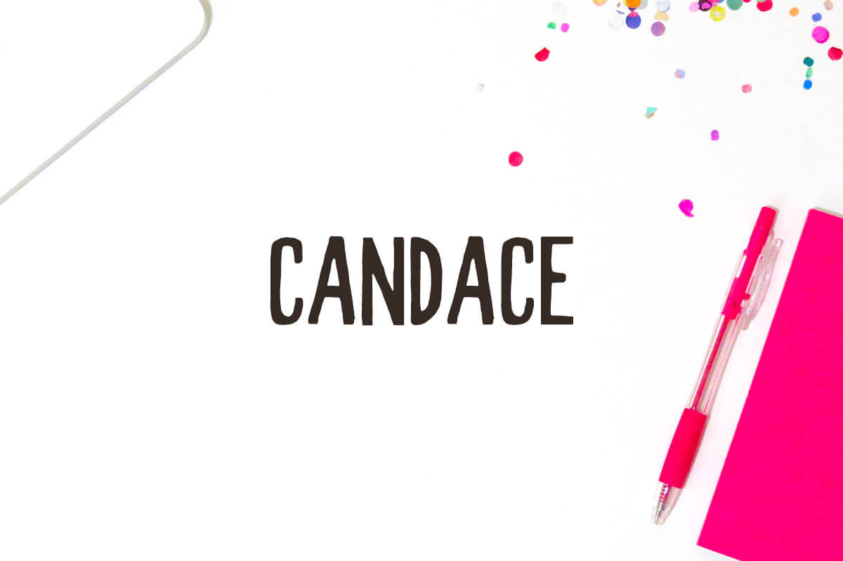 Free Candace Handwritten Demo Font