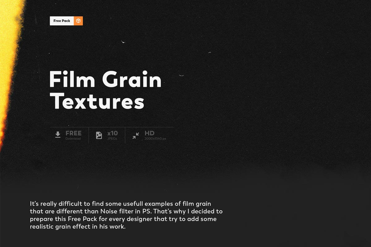 Free 10 Film Grain Textures