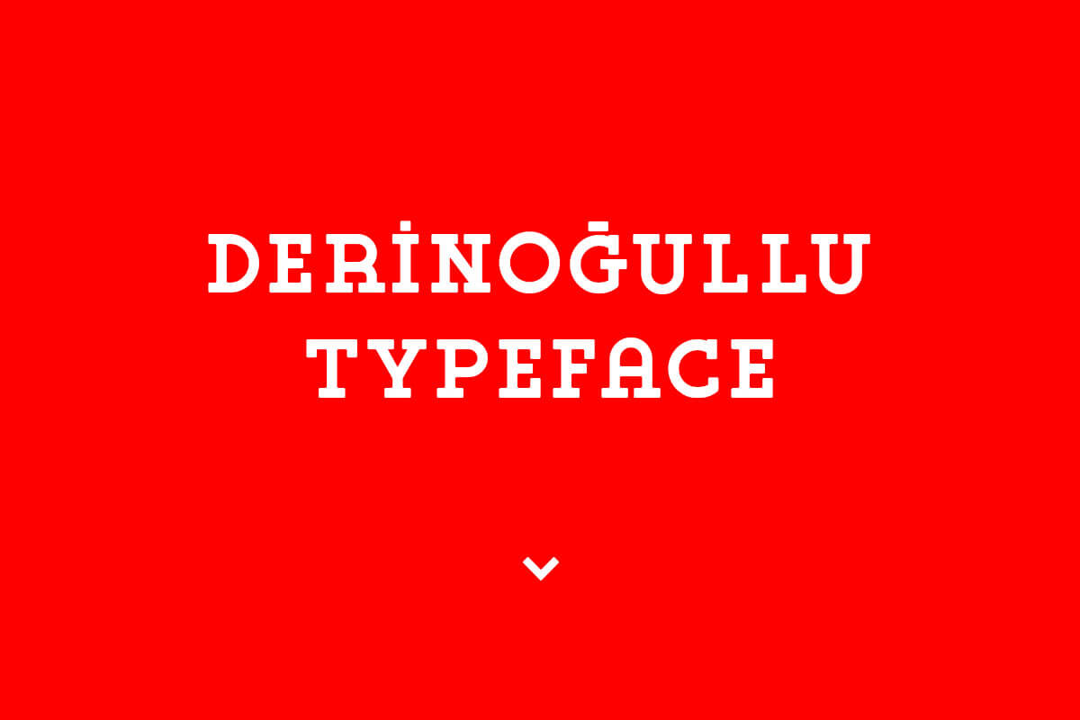 Free Derinoğullu Typeface