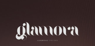 Free Glamora Stencil Font