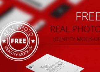 Free Real Photo Identity Mockup
