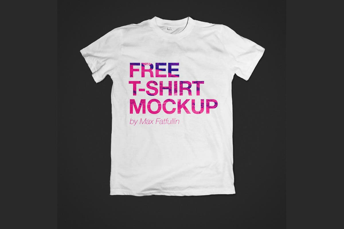 t-shirt logo mockup free T Mockup Free For Designers Shirt Creativetacos â€”