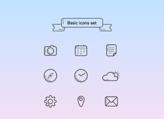 Free UI Basic Icons Set