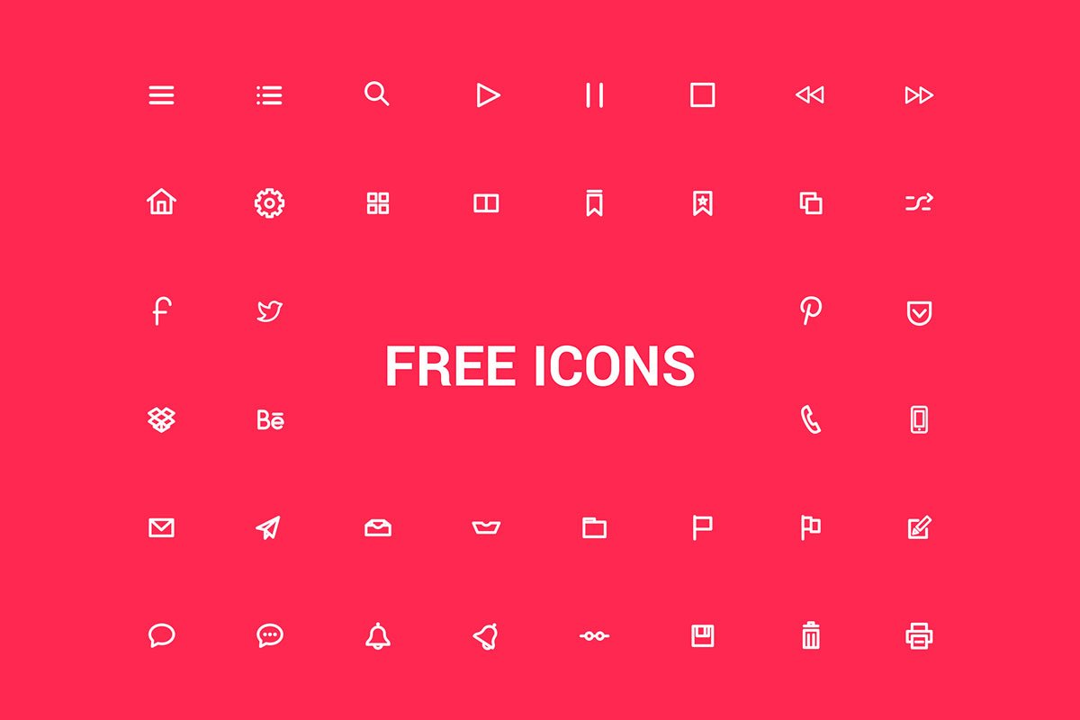 200 Free Icons Pack