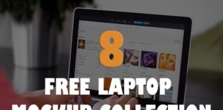 8 Free Laptop Mockup Collection