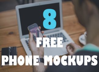 8 Free Phone Mockup Collections