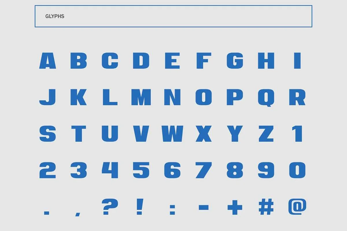 Dozer Sans Serif Typeface Preview 1