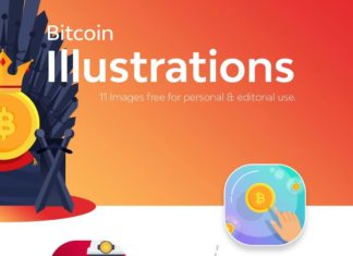 Free Bitcoin Illustrations Icons