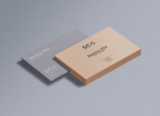 Free Business Card Branding Mockup