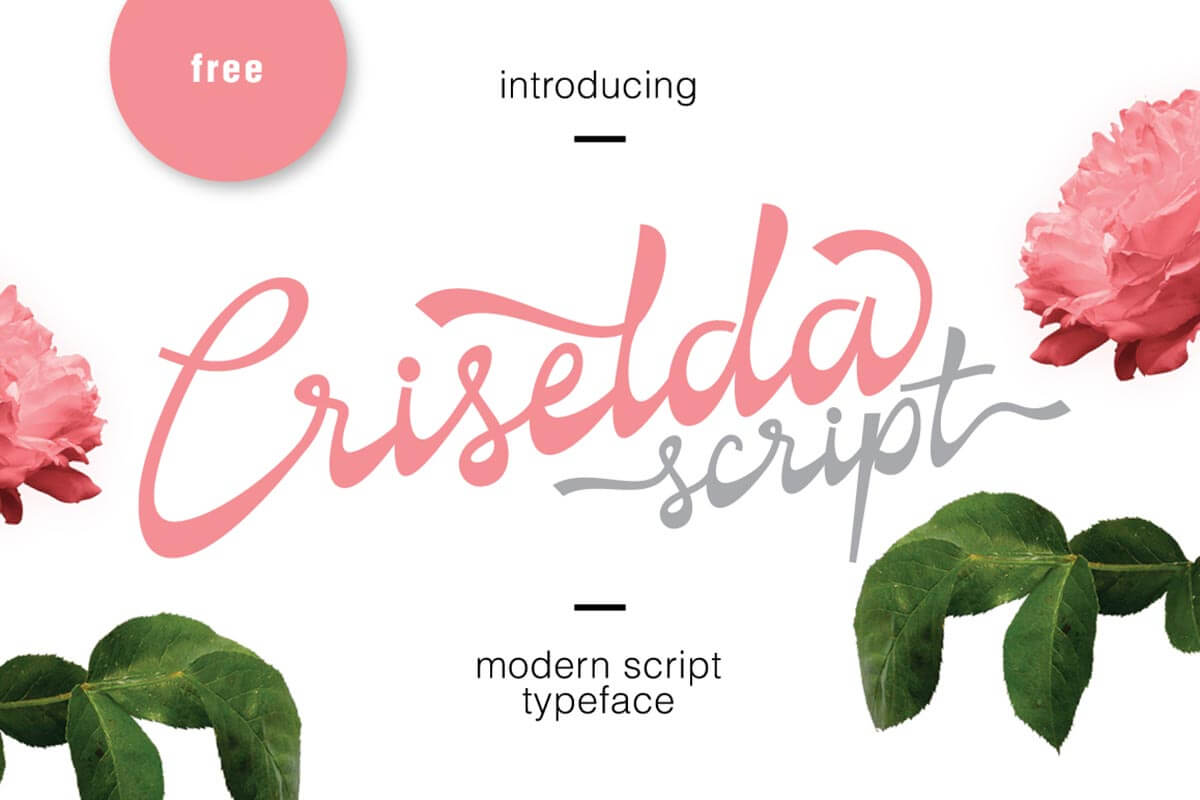 Free Criselda Script Font