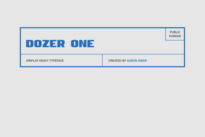 Free Dozer Sans Serif Typeface