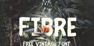 Free Fibre Vintage Font
