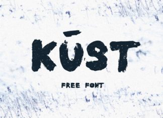 Free Kūst Brush Font