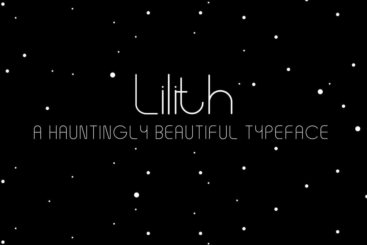 Free Lilith Sans Serif Font