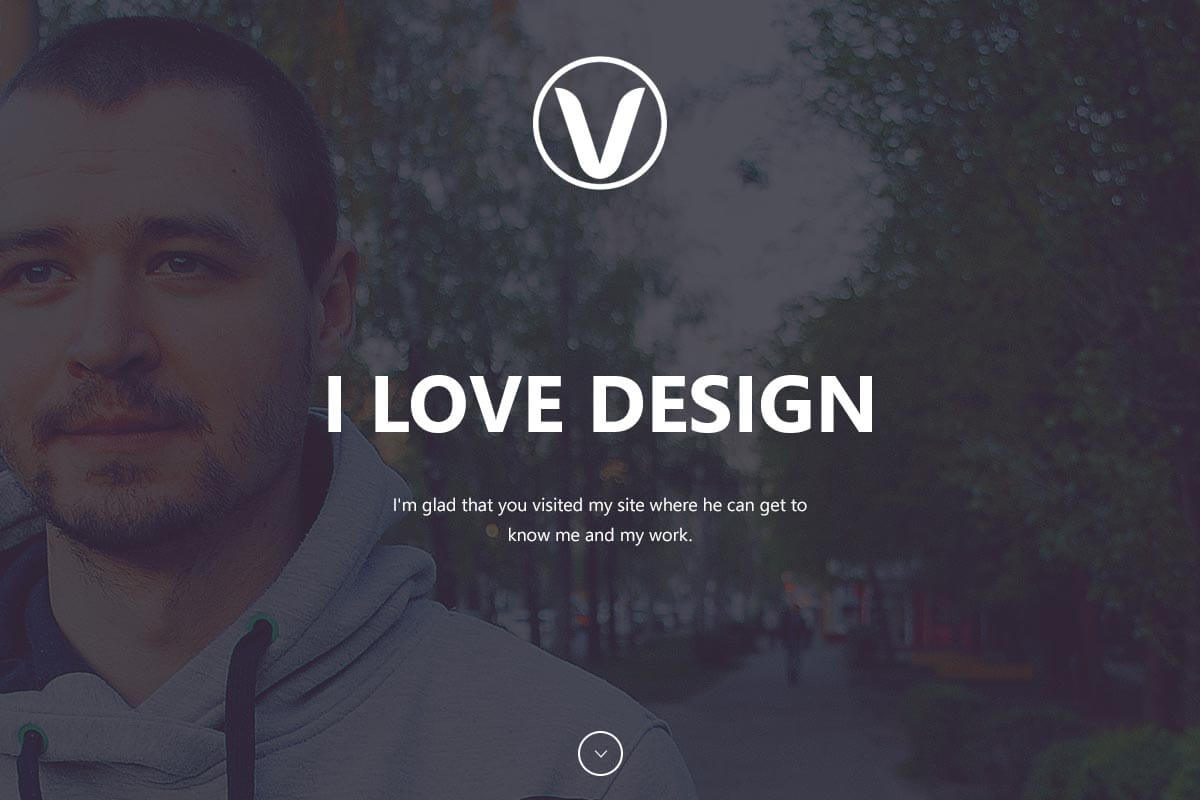 Free Personal Site PSD