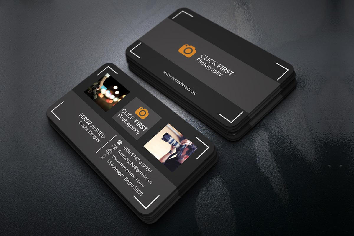 Free Photography Business Card Template - Creativetacos Within Iphone Business Card Template