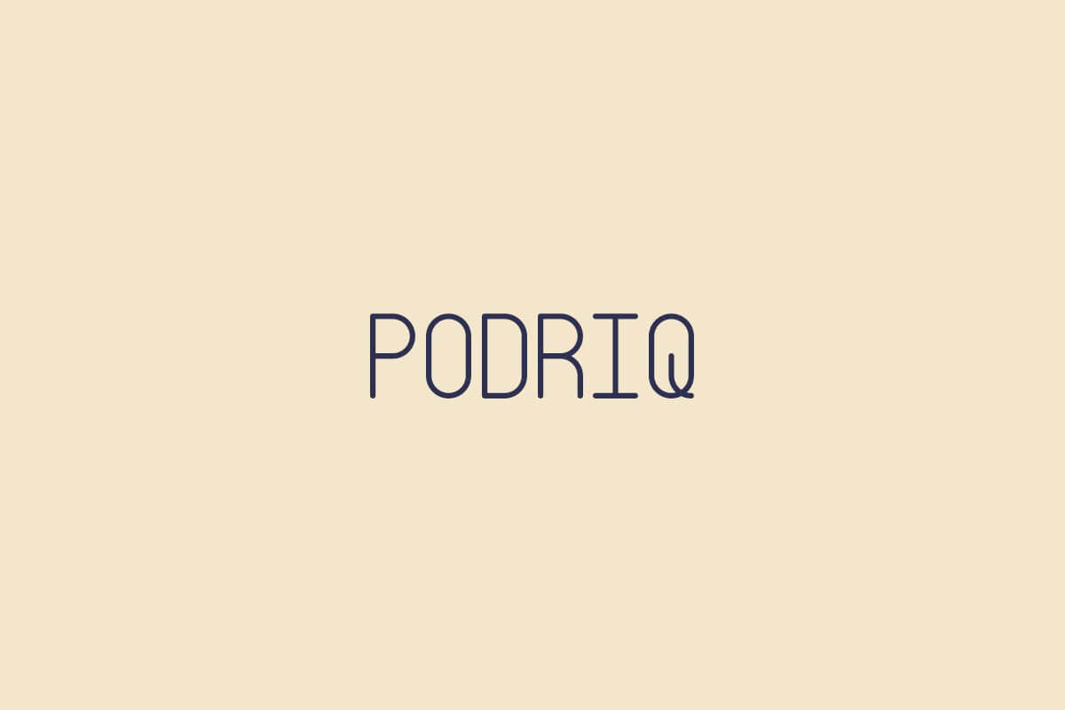 Free Podriq Sans Serif Font Family Pack
