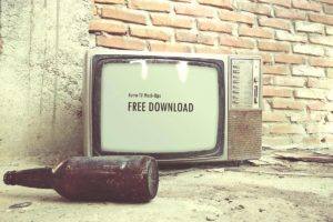 Download Free Retro TV Mockup - Creativetacos