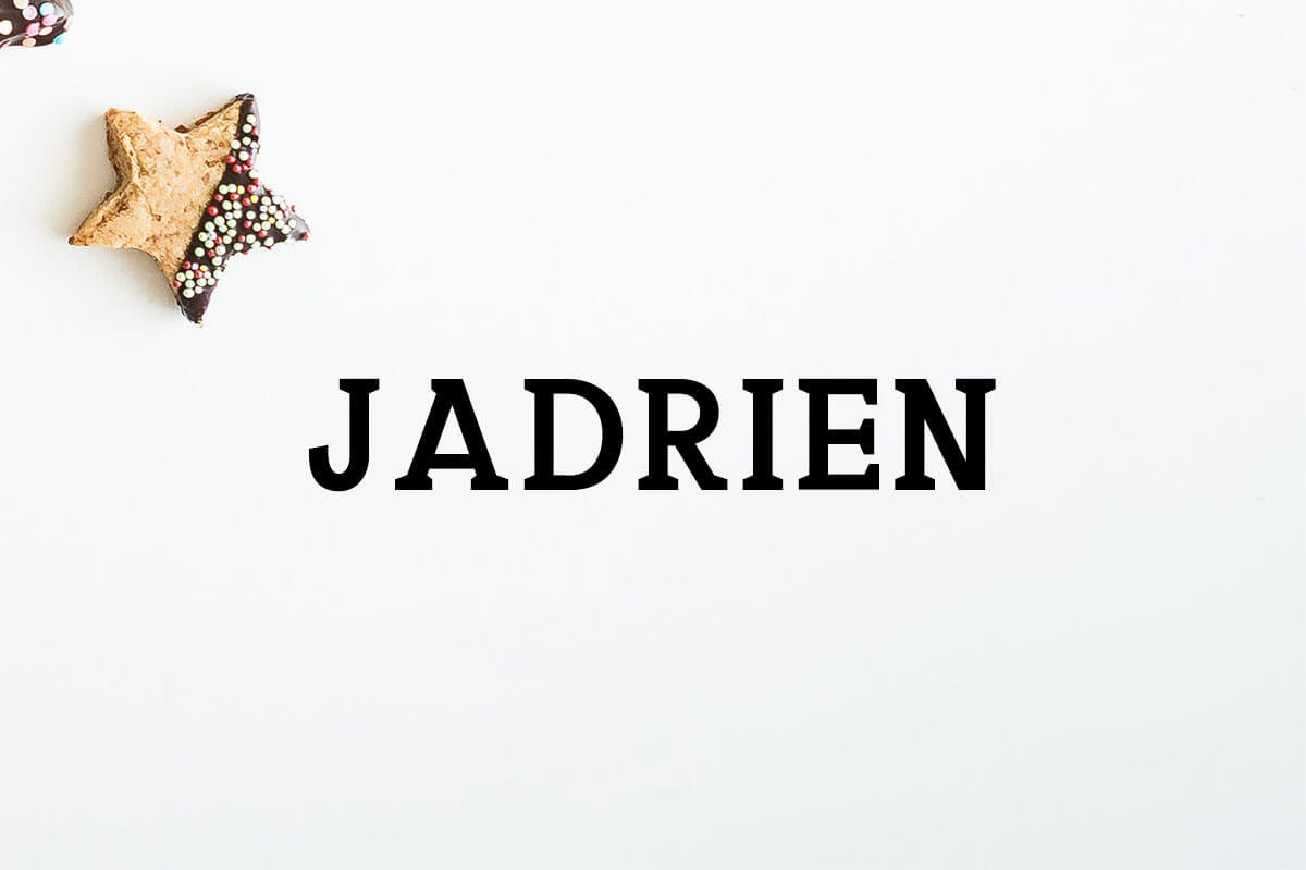 Free Jadrien Serif Font