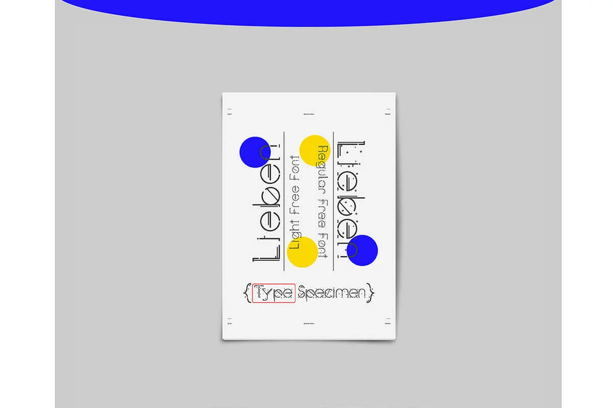 Lieben Display Typeface Preview 5
