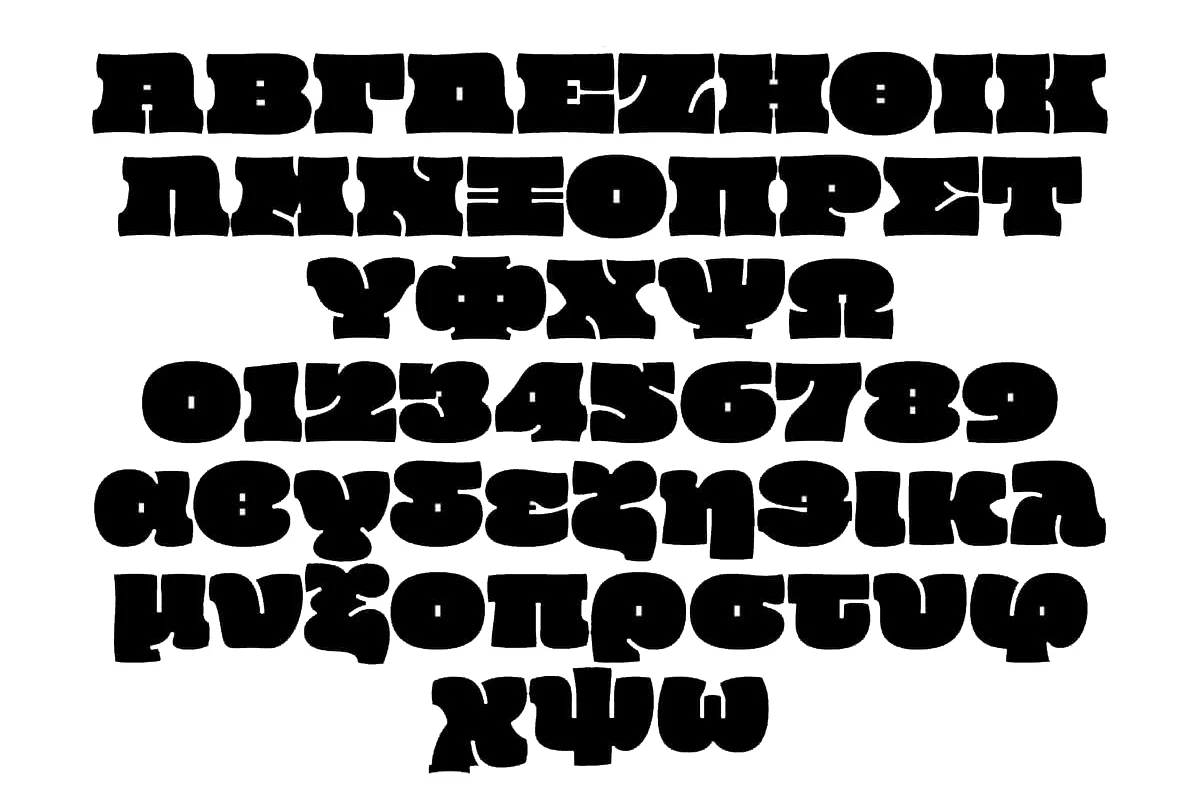 Oi! Display Font Preview 2