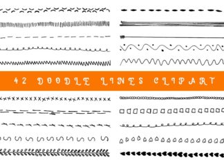 Free Doodle Lines Clipart