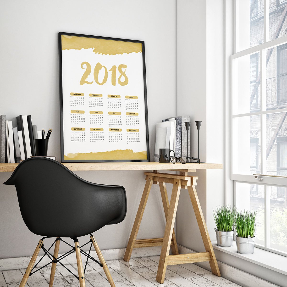 Free 2018 Printable Calendar