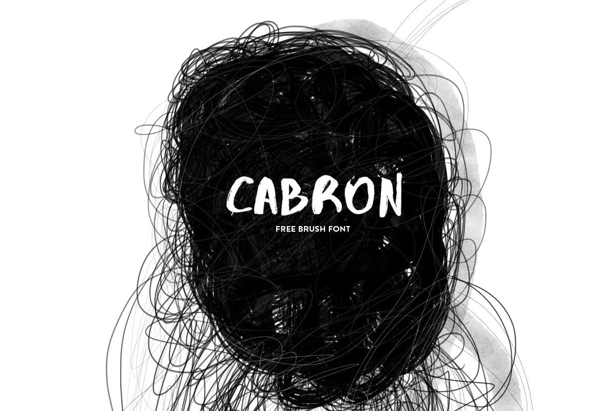 Free Cabron Brush Font