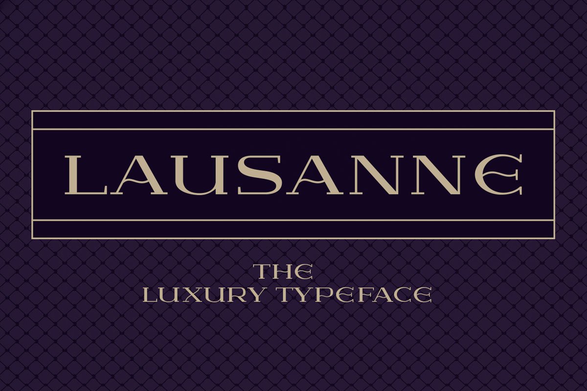 Free Lausanne Serif Font