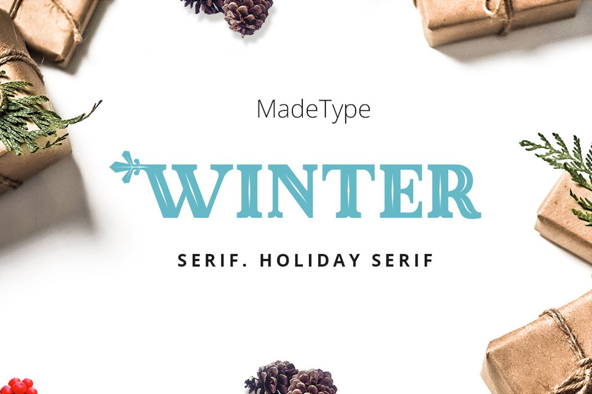 Free MADE Winter Serif Font Family
