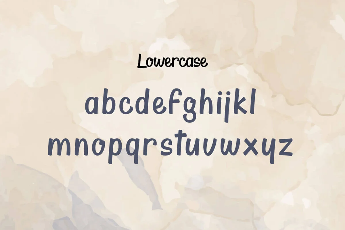 Thyeena Handwritten Script Typeface Preview 2