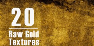 20 Raw Gold Textures Backgrounds
