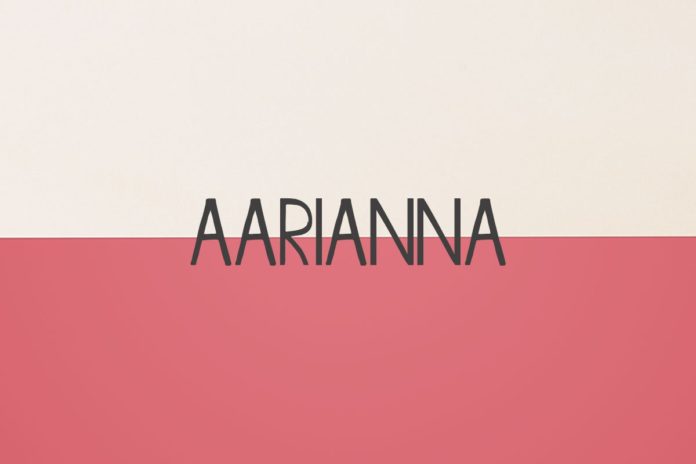 Free Aarianna Handmade Brush Font