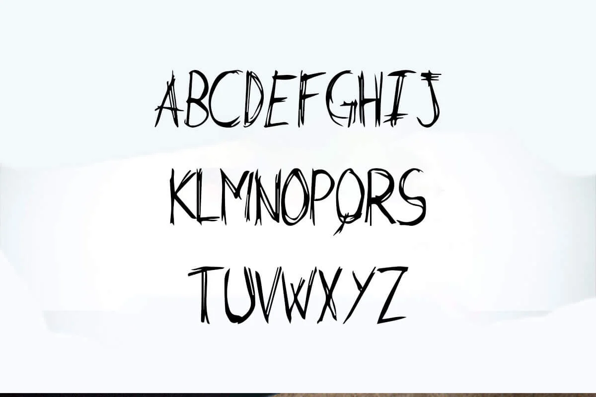 Butch Marker Display Font Preview 2