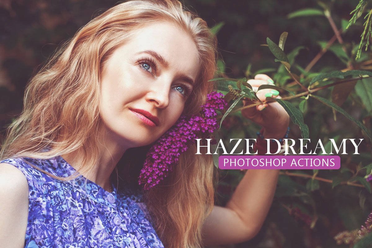 Free Haze Dreamy Photoshop Actions Cover