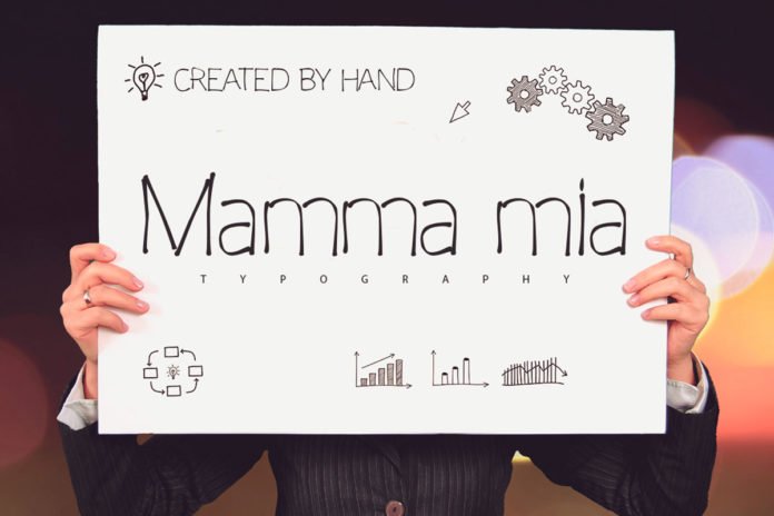 Free Mamma Mia Handwriting Typeface