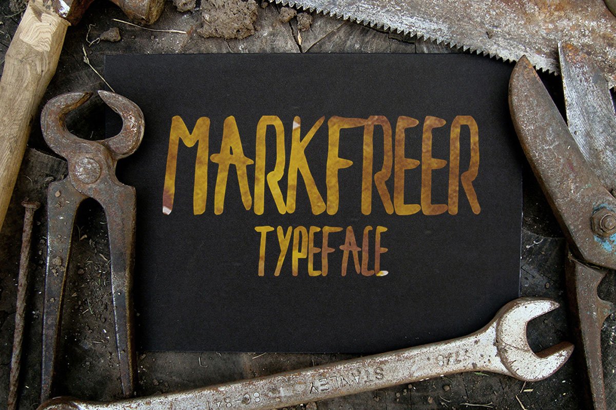 Free Markfreer Handwritten Font