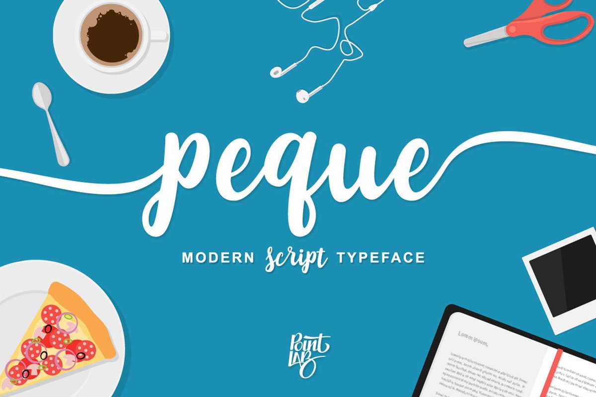 Free Peque Script Font