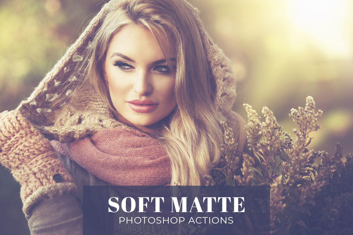 Free Soft Matte Photoshop Actions Display