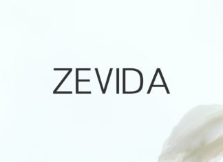 Free Zevida Sans Serif Font