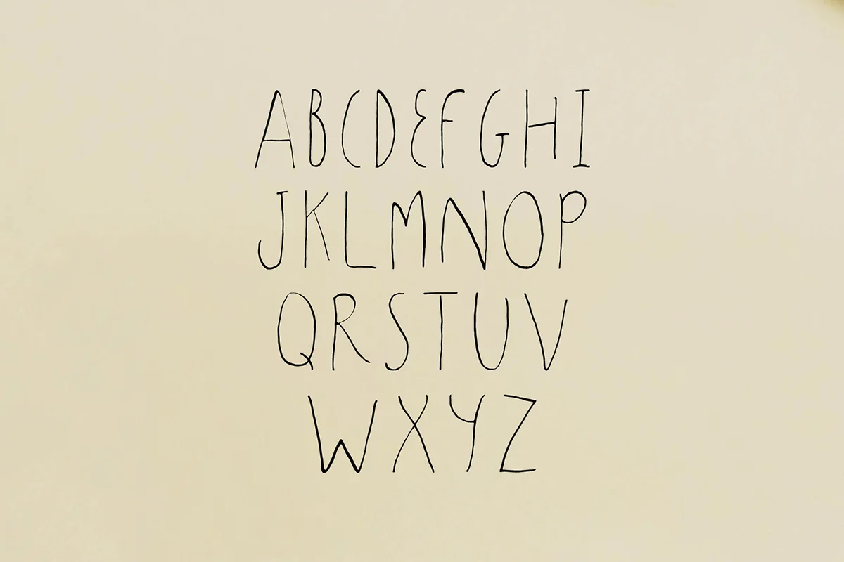 Sharoon Handwritten Sans Serif Font Preview 2