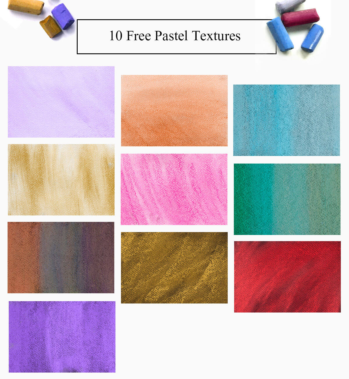 10 Free Pastel Textures