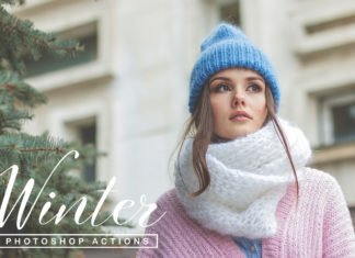50 Free Winter Season Photoshop Actions